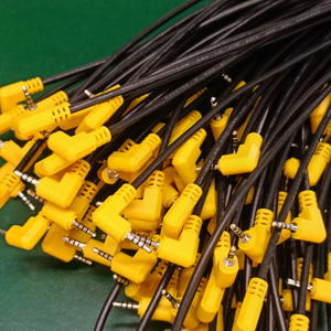 Adaptateur audio stéréo en forme de L 2,5 mm 4P vers RCA, câble AV avec gaine en PVC pour TV, <span class=keywords><strong>DVB</strong></span>, HDTV, lecteurs DVD - Product Image 4
