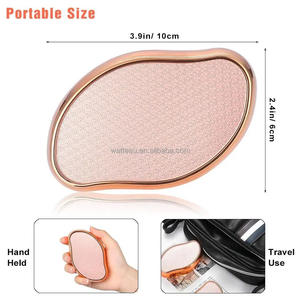 Lima de cristal para pies, removedor de callos, raspador de talón de doble cara, ducha, pedicura, amortiguador de pies, removedor de piel muerta de pies suaves - Product Image 4