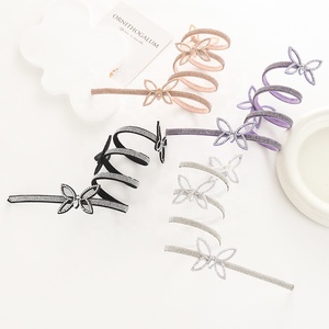 รองเท้าส้นสูงผู้หญิงประดับเพชรและคริสตัลรูปผีเสื้อสำหรับงานปาร์ตี้ ขายตรงจากโรงงาน - Product Image 1