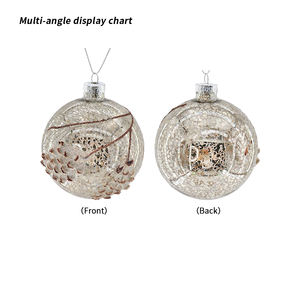 Zhengtian Luxuriant In Design Led decorazione soffitto In vetro appeso decorazioni natalizie palla - Product Image 3