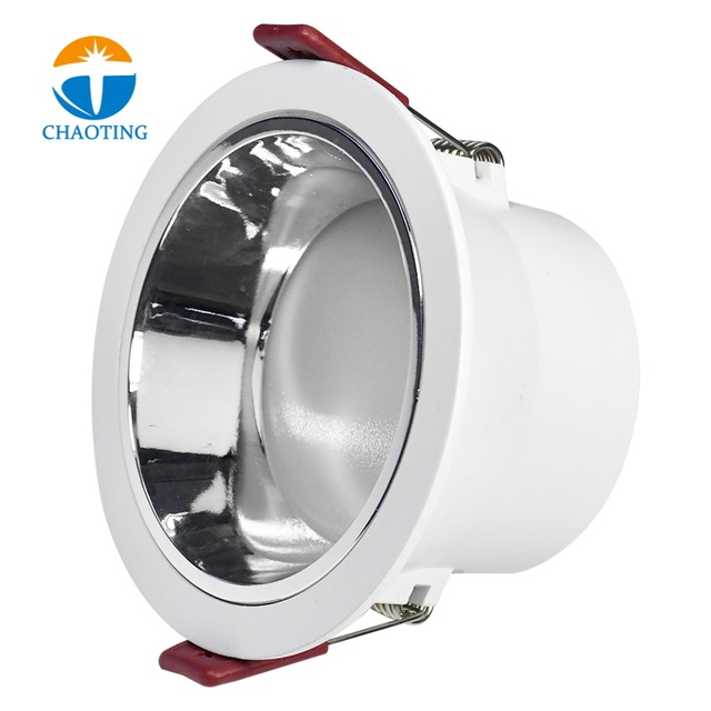 Modern Round Narrow Trimless Aluminum Recessed Spot Down Lights Tuya Smart Dimmable LED Spotlight COB Downlight for Office Hotel