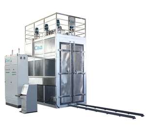 איכות טובה מחיר נמוך מזג זכוכית סוגר חום מכונת זכוכית homogenizing תנור - Product Image 5