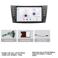 Écran OLED Android de 8 pouces pour navigation automobile, instrument de navigation pour Mercedes-Benz Classe E W211/W219/CLS, CarPlay, lecteur CD, 1 an