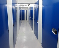 Paredes divisorias de acero de calidad garantizada, edificios prefabricados de almacenamiento, instalación de almacenamiento, unidad de almacenamiento a la venta
