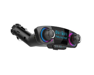 BT06 Bộ Sạc Máy Phát FM Xe Hơi Máy Nghe Nhạc Mp3 Bộ Thu Hai Cổng Kết Nối Thiết Bị Máy Phát Fm Bộ BT Xe Hơi Rảnh Tay - Product Image 2