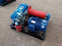 Cabrestante Eléctrico de Caída Libre Duradero con Cable de Alta Resistencia y Caja de Engranajes para Elevación Industrial, Transporte Forestal y Construcción