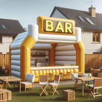 Nouvelle conception de bar aquatique gonflable, tente de fête gonflable, bar de piscine gonflable, bar de piscine gonflable pour fête