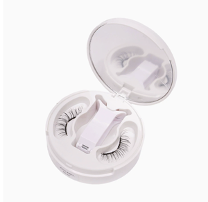 <span class=keywords><strong>Faux</strong></span> cils magnétiques 3D doux synthétiques faits à la main avec courbure CC et logo personnalisé - Product Image 4