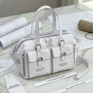 fábrica personalizada al por mayor bolsos de estilo de moda cuero genuino señoras bolso de hombro bolso de mano de las mujeres - Product Image 5