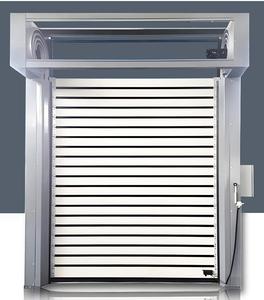 Nhanh chóng nhôm cách điện cửa nhà để xe kim loại tốc độ cao xoắn ốc con lăn màn trập cửa cán cửa - Product Image 3