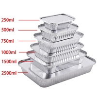 Contenant Alimentaire Jetable Grand Format pour Dinde, Barquettes de Cuisson en Aluminium avec Couvercle en Plastique/Papier Imprimé