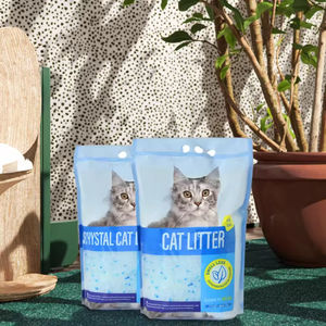 Fabrika Satışı Güçlü Dış Mekan Kullanımı İçin Kokusuz Şeffaf Kırılmış Bentonit Kedi Kumu Yüksek Su Emici Kediler İçin - Product Image 2