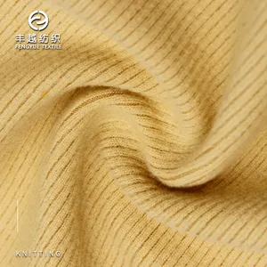 2202# Eco-Friendly Combed Yarn 68% Viscose 25% Polyester Fleece Fabric For Women's Shirts Dresses