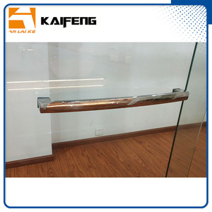 Tùy chỉnh Bypass thép không gỉ phòng tắm vòi sen phân vùng KF-2309C đôi cửa trượt 8mm Tempered Glass thiết kế hiện đại cho khách sạn - Product Image 3