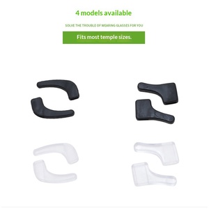 Support d'oreille souple en PVC de petite taille, antidérapant et anti-chute, pour lunettes, fixation pour <span class=keywords><strong>verres</strong></span> de taille moyenne - Product Image 1