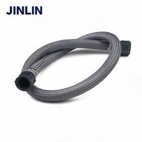 Tuyau d'eau flexible anti-explosion JINLIN moderne à double tête en nylon tressé pour la plomberie de salle de bain
