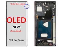 Montaje de LCD Oled con marco para Samsung Galaxy Note 20 Ultra 5G, pantalla LCD Oled con Marco, pantalla LCD de 2G/DS