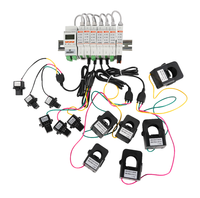 Medidor de Energía Acrel ADW600 con Núcleo Dividido, Comunicación Trifásica RS485, WiFi, Ethernet, Protocolo MQTT, Instalación en Riel DIN