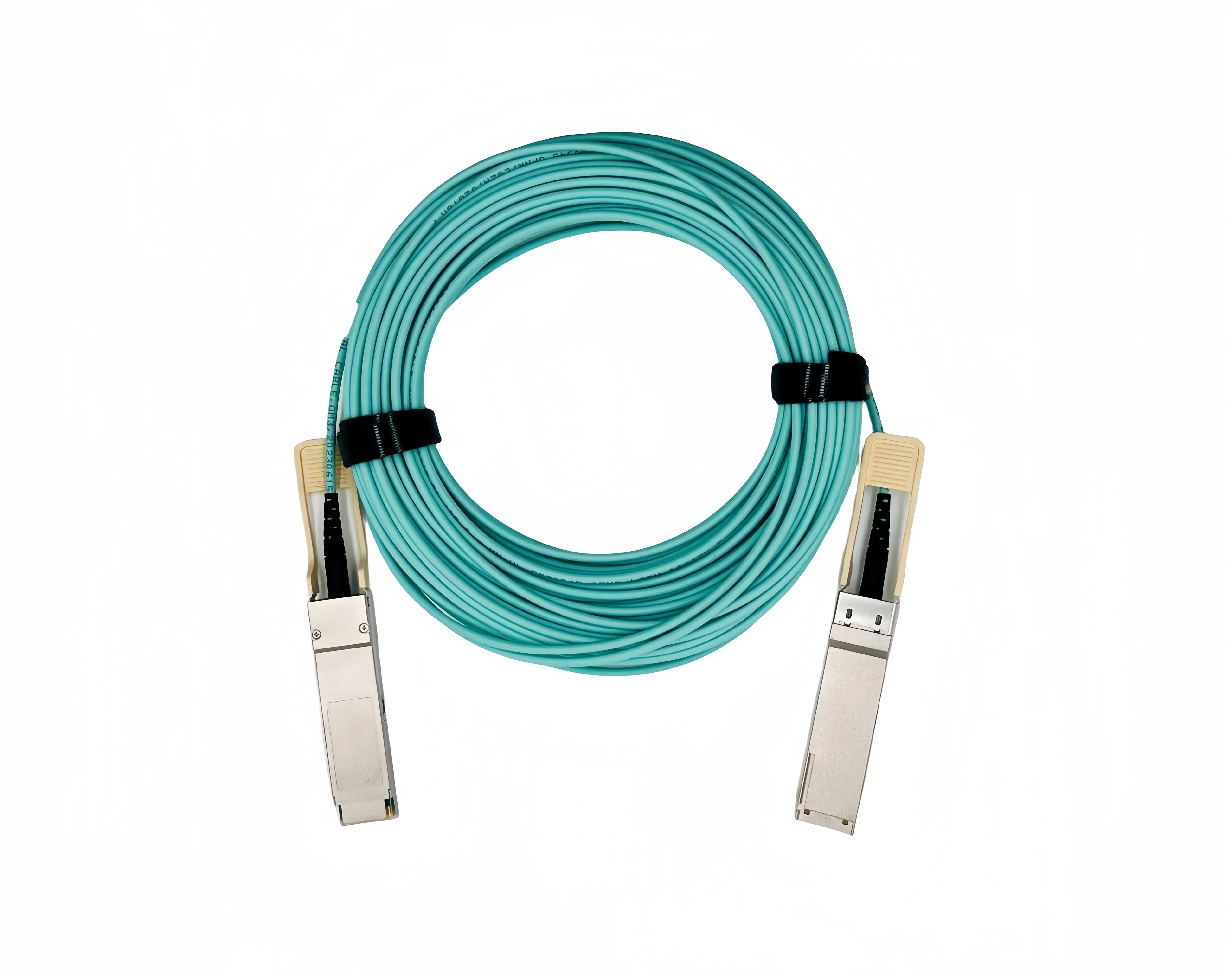 200g AOC QSFP56 Active Optical Cable 15m 49ft Compatible Mellanox MFS1S00-V015E