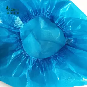 Disposable Anti-slip Anti-dust Shoe Cover CPE Machine Made 2.5g 15*40m On Sale