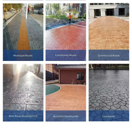 Pochoir de pavage tactile pour chemins directionnels pour aveugles, moule à béton, tapis de marquage, bande de guidage, outil de texture pour trottoir