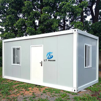 Maison mobile préfabriquée en acier d'usine - Maison préfabriquée intelligente de luxe en kit mobile / bureau sur remorque que vous pouvez transporter