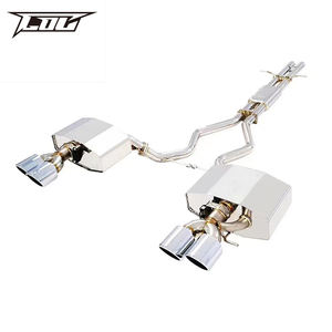 Catback-tubo de <span class=keywords><strong>escape</strong></span> de acero inoxidable, silenciador para Land <span class=keywords><strong>rover</strong></span> <span class=keywords><strong>Range</strong></span> <span class=keywords><strong>rover</strong></span> <span class=keywords><strong>sport</strong></span> V6 3,0 T 2013-2019 - Product Image 2