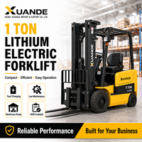 1-Tonnen-Lithium-Batterie-Elektrostapler für Lagerhaus-Materialhandhabung und Fabrik-Palettenbeladung