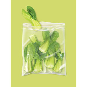 20pcs 20X21cm Double Zipper <b>Food</b> <b>Storage</b> <b>Bags</b> - Product Image 1