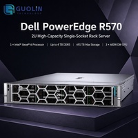 Server Rak Dell PowerEdge R570 2U Unit Berkinerja Tinggi untuk Pemrosesan Database dan Pekerjaan Analisis Big Data