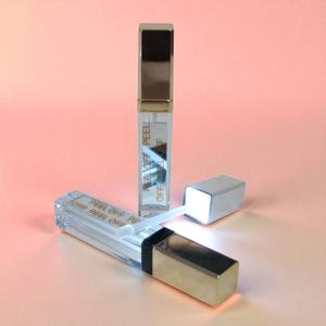 Tube de brillant à lèvres à led avec miroir avec logo personnalisé - Product Image 1
