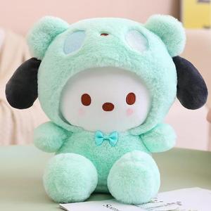Vente en gros 25CM-28CM Sanrioed Anime Dérivés Dessin Animé Anime Ours En Peluche Jouets Enfants Jouets En Peluche Hello Kittyed Animal Jouets Poupée Avec