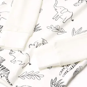 Organic Cotton Pjs For Kids Pajamas DIY Craft Kit With Fabric Markers White Coloring Pajamas For Kids Diy DIY Kids Pajamas