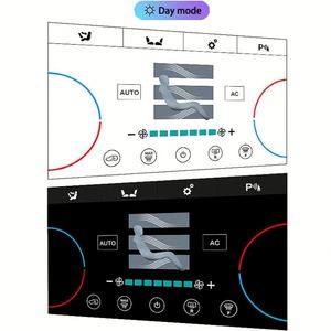 หน้าจอ LCD ควบคุมอุณหภูมิแบบ AC ขนาด 7 นิ้ว สำหรับรถยนต์ Jaguar ปี 2015-2020 รุ่น XF XFL FPACE F PACE พร้อมแผงควบคุม รับประกัน 1 ปี แบบเสียบใช้งานได้ทันที ควบคุมด้วยระบบสัมผัสและปุ่มกด - Product Image 3