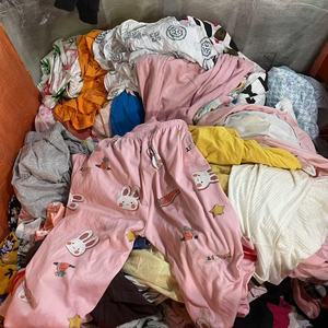 Pijamas de segunda mano para adultos, ropa de dormir de algodón para niños, pijamas usados en fardos de 80 kg - Product Image 5