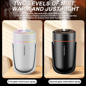 Ultrasonic <b>Humidifier</b> Mini Portable USB Powered Color Changing Light Aromatherapy Tabletop Air Purifier Mist Maker - Product Image 5