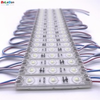 El más barato de 3 puntos Samsung mini LED 6011 módulo LED 6113 12V 2835 3 LED blanco 1,5 W módulos LED en stock para letrero publicitario