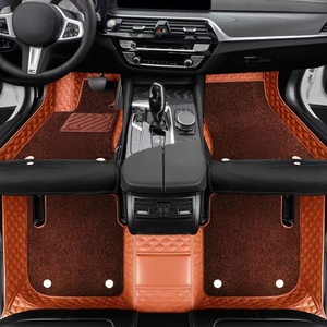 Tappetino Auto 5D di Alta Qualità, Decorazione a Doppio Strato in Pelle, Adatto per X6 X5 <span class=keywords><strong>X3</strong></span> X4 X1 - Product Image 4