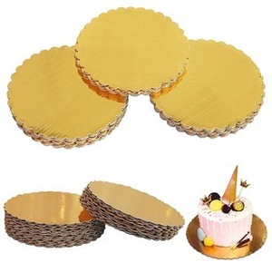 Wholesale High Quality Round Color Straight <b>Tablet</b> Board 1Mm 2Mm 3Mm Gold Cake Bases Boards - Product Image 5