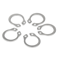 Stainless Steel AISI 304 INOX A4-70 A286 ANSI 316 Type B Heavy External Retaining Ring for Shafts DIN 471-2