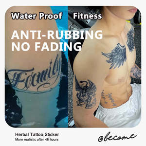 Inkbox naturale Semi-permanente impermeabile temporaneo tatuaggio adesivo elegante fiore braccio <span class=keywords><strong>stampa</strong></span> Design per le donne - Product Image 5