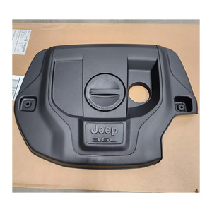 2021 2024 <span class=keywords><strong>JEEP</strong></span> <span class=keywords><strong>GRAND</strong></span> <span class=keywords><strong>CHEROKEE</strong></span> 3.6L copertura del motore in fibra di carbonio acciaio con OEM MOPAR 68414087AA include bulloni e clip - Product Image 1