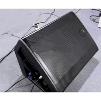 Haut-parleur coaxial actif de monitoring de 15 pouces à aimant néodyme, puissance de crête 2200W, adapté à une utilisation mobile et aux tournées