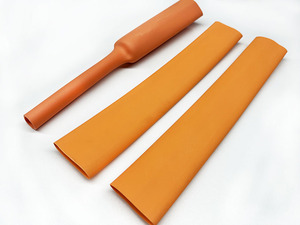 Manchon thermorétractable haute tension orange, tube isolant pour barres omnibus et faisceaux de câbles de véhicules électriques à énergie nouvelle - Product Image 2