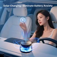 Diffuseur de parfum automobile haut de gamme, purificateur d'air éco-responsable pour voiture, avec vue sur le paysage et aromathérapie, haute concentration
