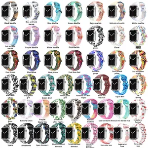 Correa de Reloj de Silicona Hipoalergénica Impresa Personalizada ZONESIN con Cierre de Mariposa Cómodo de 42 mm y 46 mm - Product Image 2