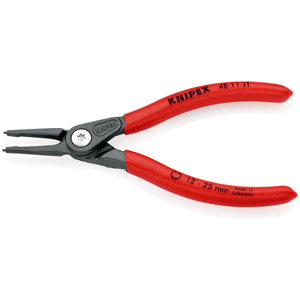 KNIPEX 48 11 J1 Pince à circlips de précision pour circlips internes avec trous Revêtement en résine - Product Image 2