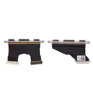 Venta al por mayor puerto de carga flex cable para Microsoft superficie Libro 1 / 2 1793/ 1832 flexible conector de puerto de la base de teclado ajuste