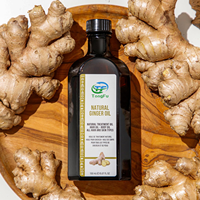 Huile essentielle de gingembre biologique naturelle pressée à froid, liquide 100% pur pour les soins de la peau