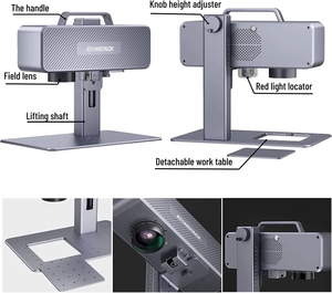 Suministro de Fábrica: Grabador Láser de Fibra 3D M4 con Software de Control EZCAD - Compatible con Formatos DXF/AI/DST - ¡Nuevo! - Product Image 2